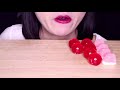 asmr pink desserts *kyoho jelly rice cake choco cookie 쿄호젤리 딸기 찹쌀떡 핑쿠볼 키스젤리 먹방 mukbang