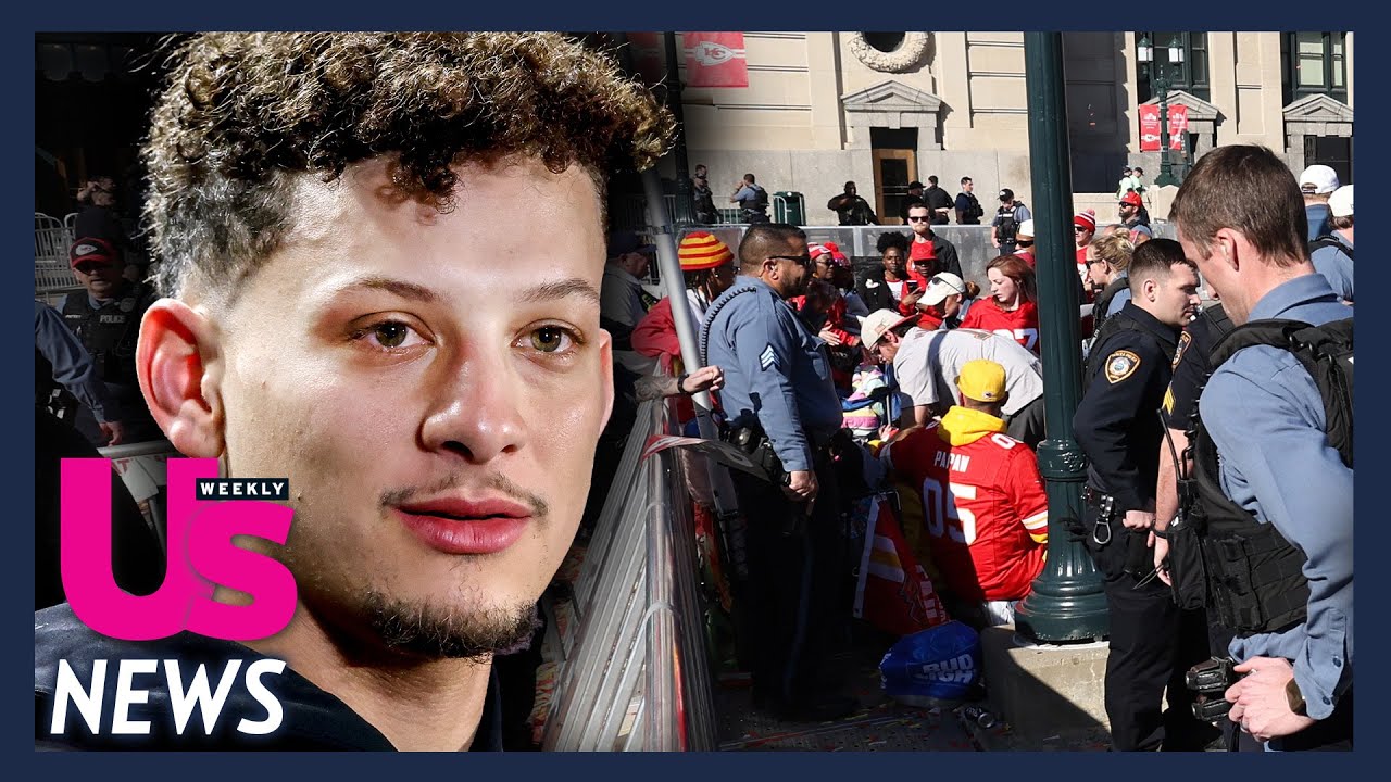 Patrick Mahomes Reacts To Kansas City Chiefs Parade Incident - YouTube