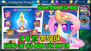 HÀNH TRÌNH MEGA NÂNG BÉ VỊT CRESSELIA VÀO TEAM KHÔNG CHẾ HỒI MÁU CỰC NGON | 69 GAMING