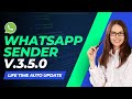 WA Sender Tutorial | WhatsApp Bulk Message Sender | Lifetime Auto Update