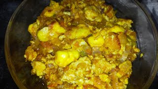 బ్యాచిలర్స్ కోసం సింపుల్  కోడి గుడ్లు పుల్ట // egg Pulta Recipe in telugu