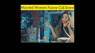 Aastha and piplika 🥰 funny call scene the married woman web series #romantic