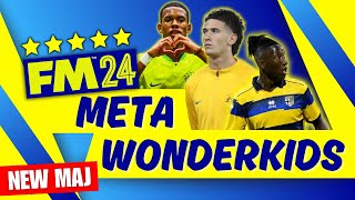 LES WONDERKIDS META DE FM24 💎⭐✨ (Football Manager 2024)