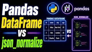 🆚 PANDAS DATAFRAME VS JSON_NORMALIZE EXPLAINED