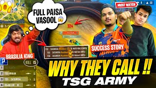 WHY THEY CALL TSG ARMY😈| OP RUSH GAMEPLAY| ROCKY \u0026 RDX