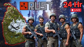 RUST | 24Hr LIVE  SRI LANKAN MAP #mrtin_gaming