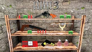 Granny 3 New Update Weapon Room And Unlimited Weapons