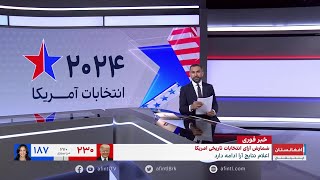 خبر فوری: آرای الکترال ترامپ با پیروزی در ایالت کارولینای شمالی به ۲۳۰ رای رسید