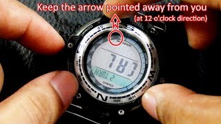 How to Calibrate Casio SGW-100 Compass