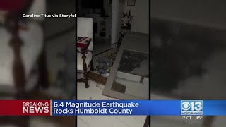 6.4-magnitude earthquake rocks Humboldt County