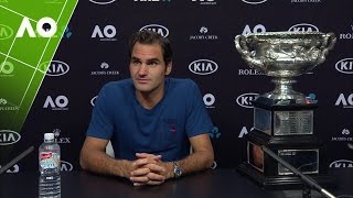 Roger Federer press conference (Final) | Australian Open 2017