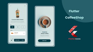 Coffee Shop App - Flutter UI - Speed Code