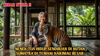 KISAH NYATA‼️NENEK TUA HIDUP SENDIRIAN DI HUTAN SUMATRA DI TEMANI HARIMAU BESAR | SANG RAJA HUTAN