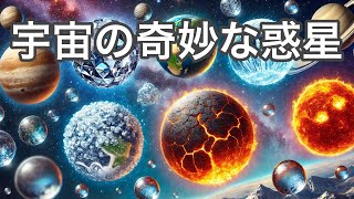 宇宙の最も奇妙な惑星たち: 驚愕の個性を紹介