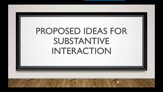 Hott Substantive Interaction Online For The Vlc