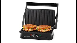 Holstein Housewares 2-Slice Panini Press and Grill