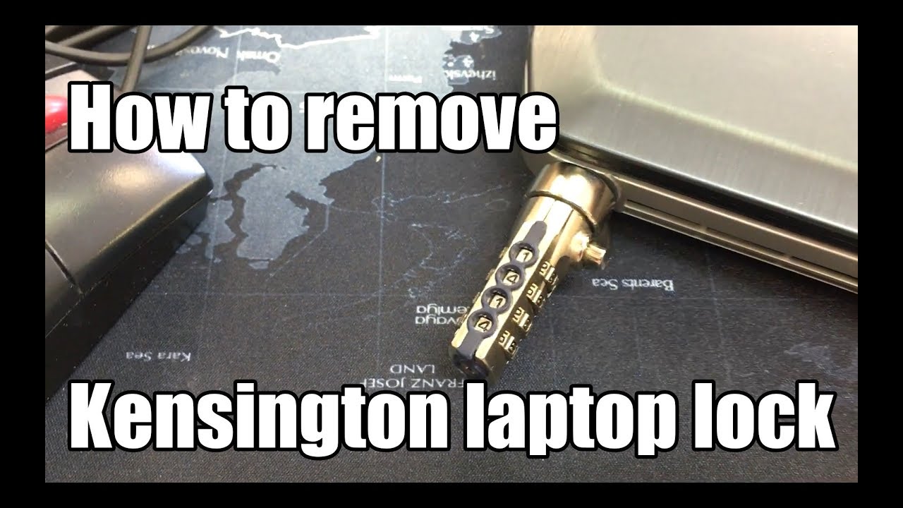 How To Remove Kensington Laptop Lock In 5 Sec Without Damaging Laptop ...