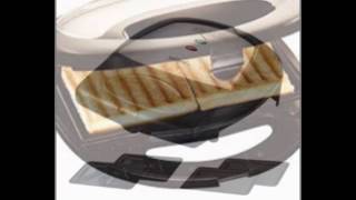 Lifelong 116 Triangle Plate Toast Sandwich Maker (Black)