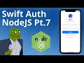 User Login w/ Node: Part 14 (Node Pt. 7) - Hasing Passwords w/ Bcrypt - UIKit Swift 5 Xcode