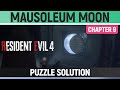 Resident Evil 4 - Mausoleum Moon Light Puzzle Solution (Chapter 9)