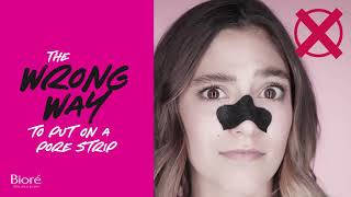 How To Properly Apply Bioré Pore Strips