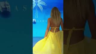 Model in yellow bikini tiktok hot videos