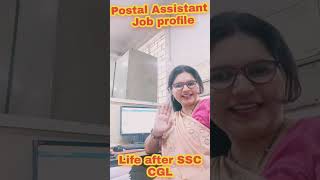 Postal Assistant Job profile !! SSC CGL Dream Job !! @Dhama_Ji_Sarkaar