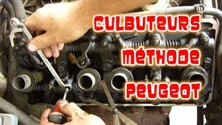 Régler les culbuteurs methode Peugeot