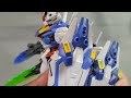 『hgガンダム　エアリアル　パーメットスコアシックス』仮組して成型色を比較