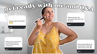 GRWM Q\u0026A | getting to know me, FaceTime vibes, stay at home mum