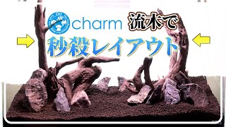 charmで買える！かっこよくて使いやすい流木で60cm水槽を立ち上げる｜ホーンスタンプウッド