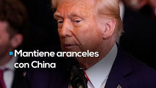 Trump impone nuevos aranceles, pero México y Canadá se suspendieron por un mes