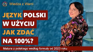 Język polski w użyciu - jak napisać test na 100%?