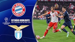 Bayern vs. Lazio: Extended Highlights | UCL Round of 16 2nd Leg | CBS Sports Golazo