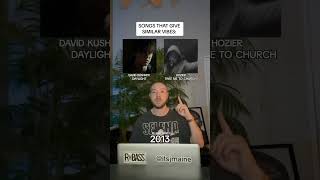 Songs That Give Similar Vibes: David Kushner “Daylight” \u0026 Hozier #shorts #davidkushner #hozier