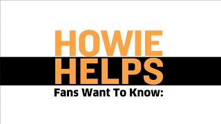 Howie Helps: What's The Secret To Winning?