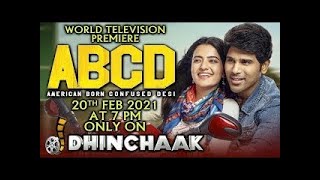 TODAY NIGHT RELEASE MOVIES , abcd hindi dubbed movie, Allu Sirish , SOUTH INDIAN MOVIE CRAZ