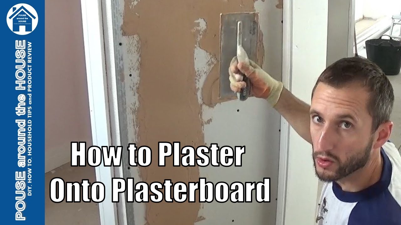 How To Plaster A Plasterboard Wall, Beginners Guide. Plastering Made ...