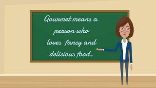 Word of the day Gourmet #codelingua #gourmet