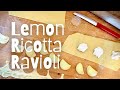 How to Make Amazing Lemon & Ricotta Ravioli | Homemade Italian Recipes