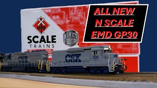 ScaleTrains FIRST 4-axle Locomotive in N Scale!! - EMD GP30