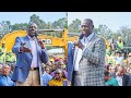 LIVE!! President Ruto & DP Gachagua in Nyamira Launching Projects!!