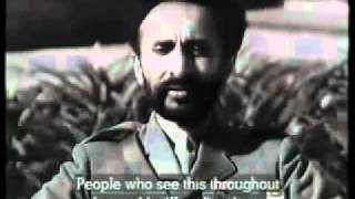 HAILE SELASSIE SPEAKS May 5th 1941