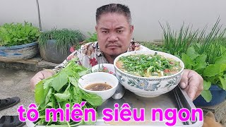 Canh Miến Thịt Giá Cà Chua | Biển Nguyễn ngọc.