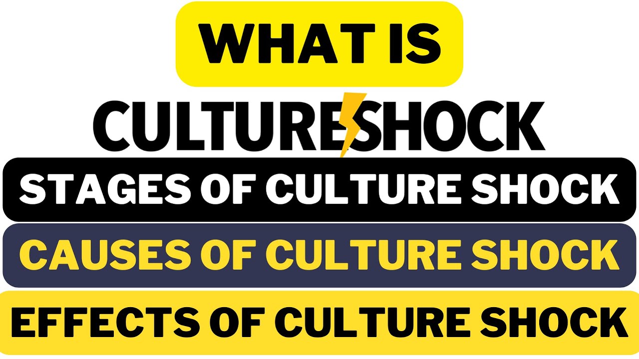 What Is Culture Shock? - YouTube