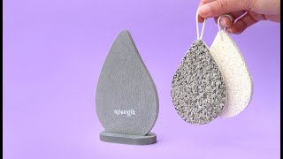 Spongik is an innovative eco-friendly kitchen sponge set.