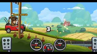Hill Climb Racing - FIRE TRUCK in Beach Big Fire on POLICE CAR - GamePlay