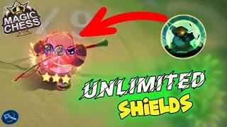 ILLEGAL AKAI UNLIMITED SHIELD TRICK!!  MAGIC CHESS MOBILE LEGENDS