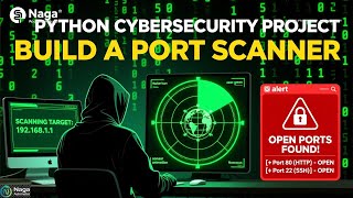 Build a Port Scanner in Python (Cybersecurity & Networking Project) #cybersecurity #python