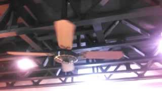 Installing Sears/Emerson and Lasko Ceiling Fans in 12 Wings Lower Level, Part I - Adding Glass